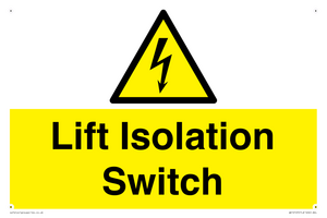 Lift Isolation Switch